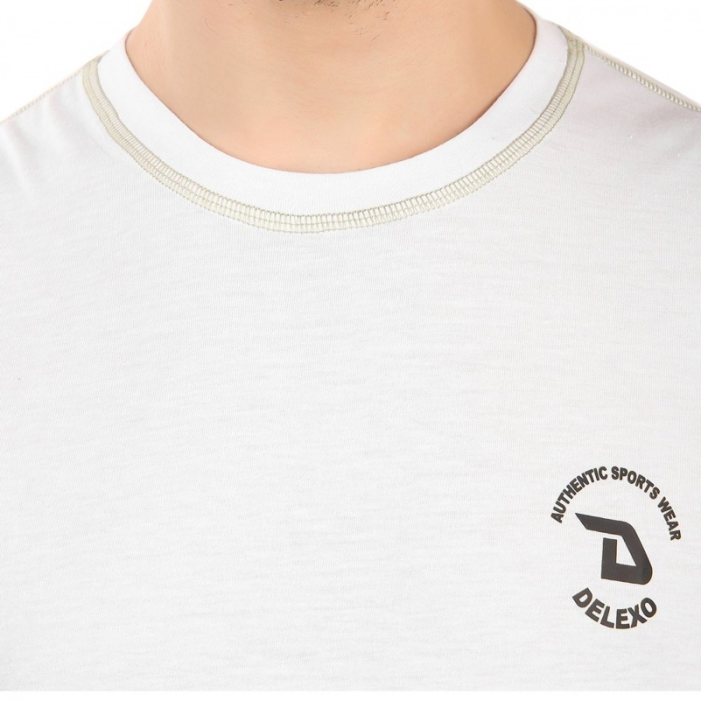 Men's Cotton Blend Half Sleeve Tshirt