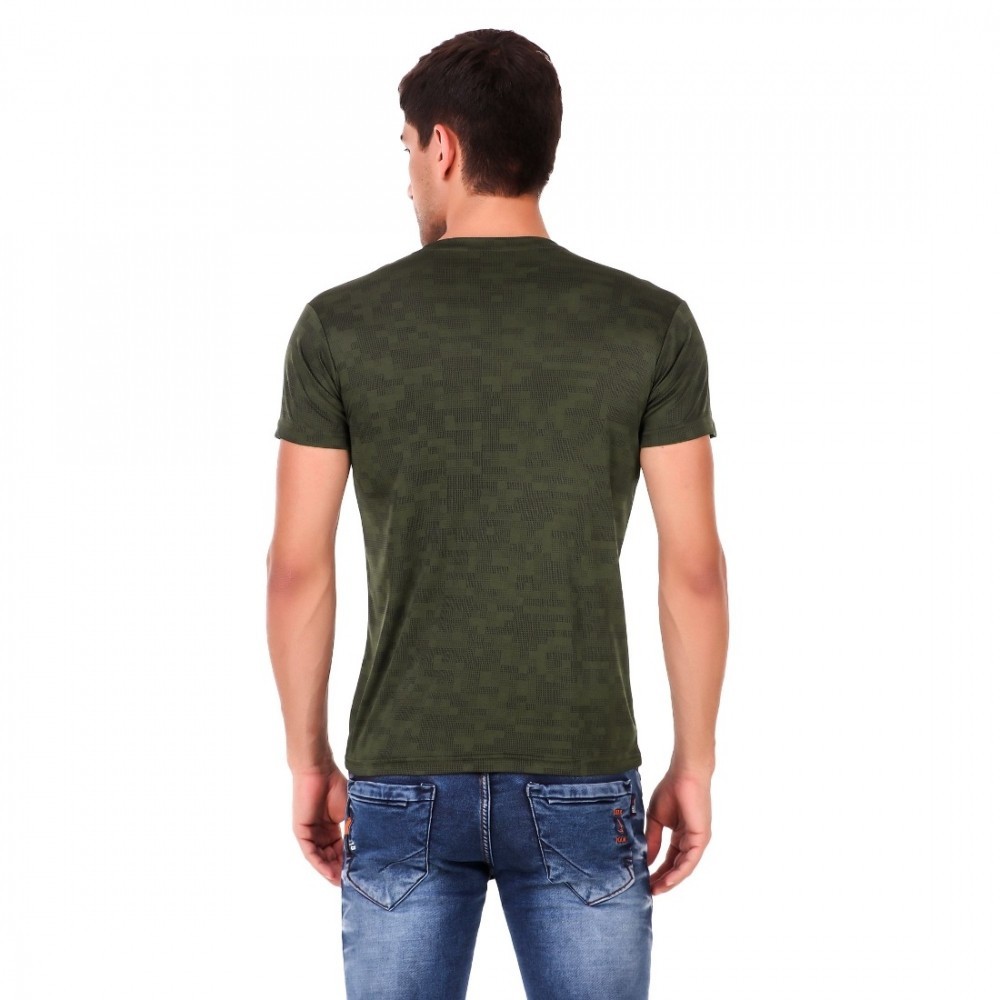 Men's Cotton Blend Half Sleeve Tshirt