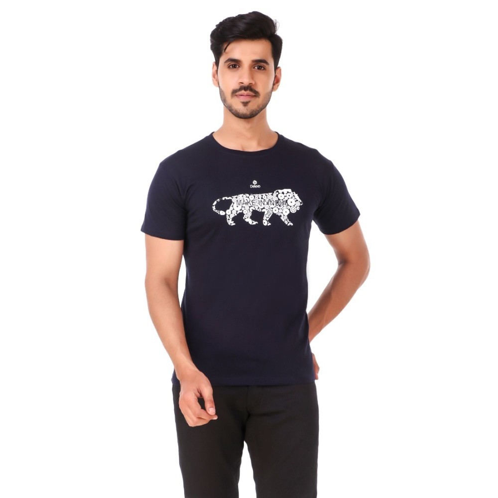 Men's Cotton Blend Half Sleeve Tshirt