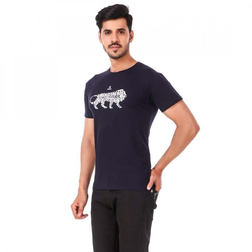 Men's Cotton Blend Half Sleeve Tshirt