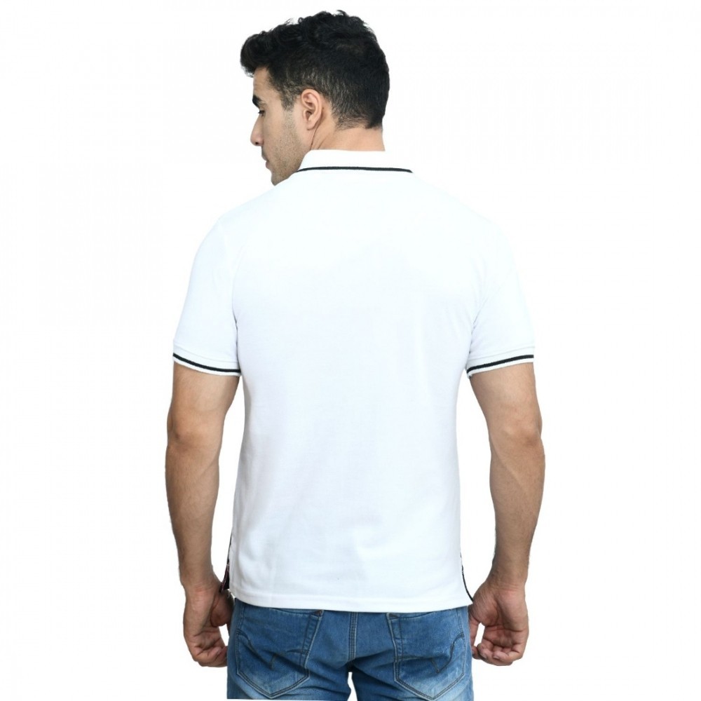 Men's Cotton Blend Half Sleeve Polo Tshirt