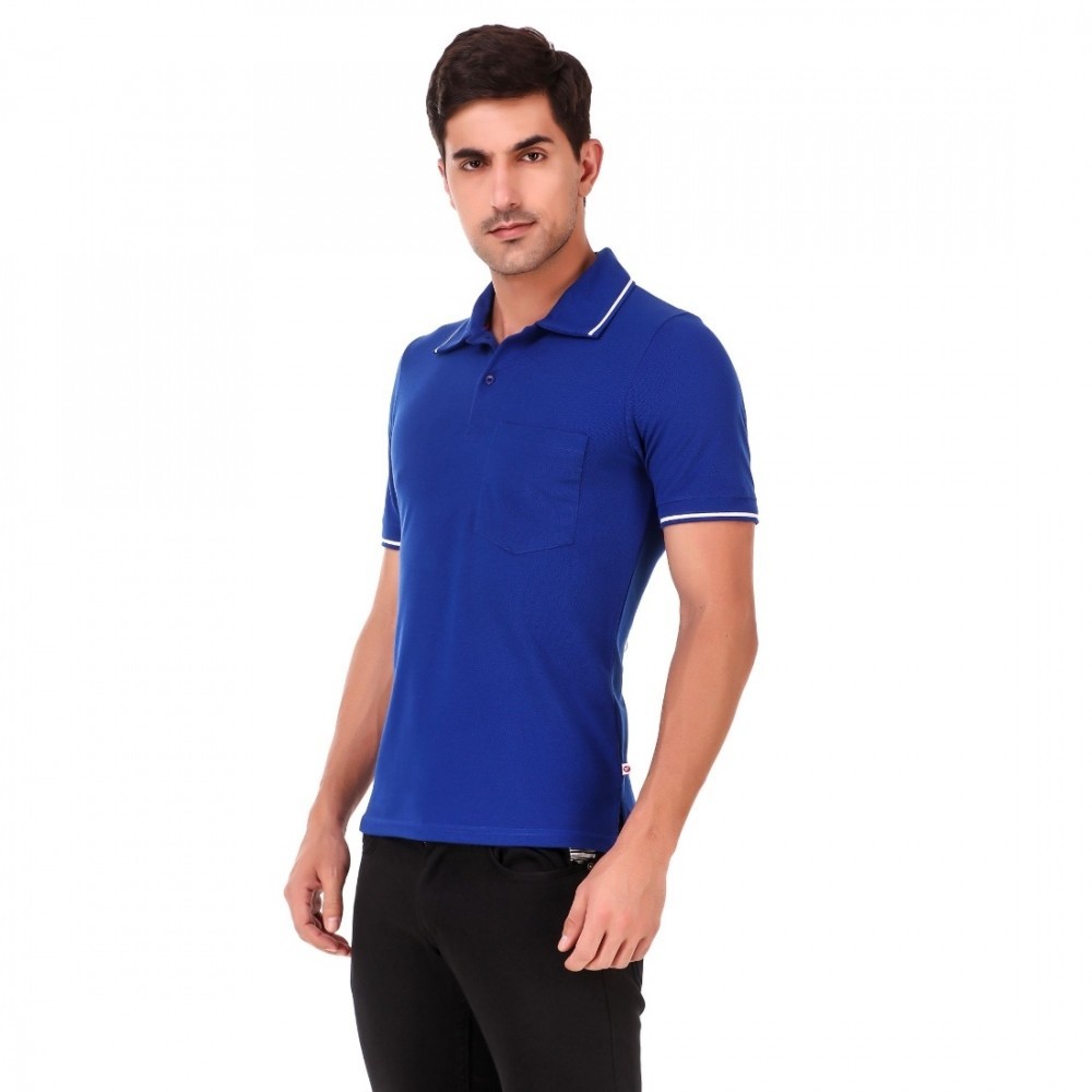 Men's Cotton Blend Half Sleeve Polo Tshirt