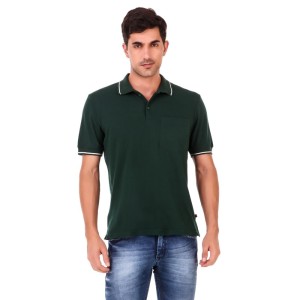 Men's Cotton Blend Half Sleeve Polo Tshirt