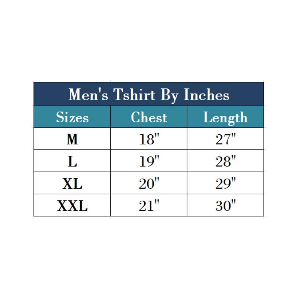 Men's Cotton Jersey V Neck Printed Tshirt