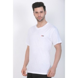 Men's Cotton Jersey V Neck Plain Tshirt