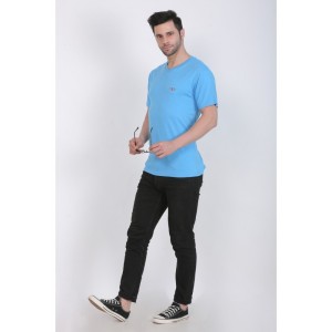 Men's Cotton Jersey V Neck Plain Tshirt