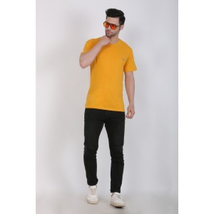 Men's Cotton Jersey V Neck Plain Tshirt