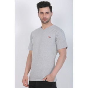 Men's Cotton Jersey V Neck Plain Tshirt