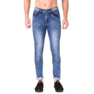 Men's Slim Fit Denim Mid Rise Stretchable Jeans