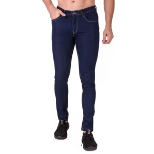 Men's Slim Fit Denim Mid Rise Stretchable Jeans