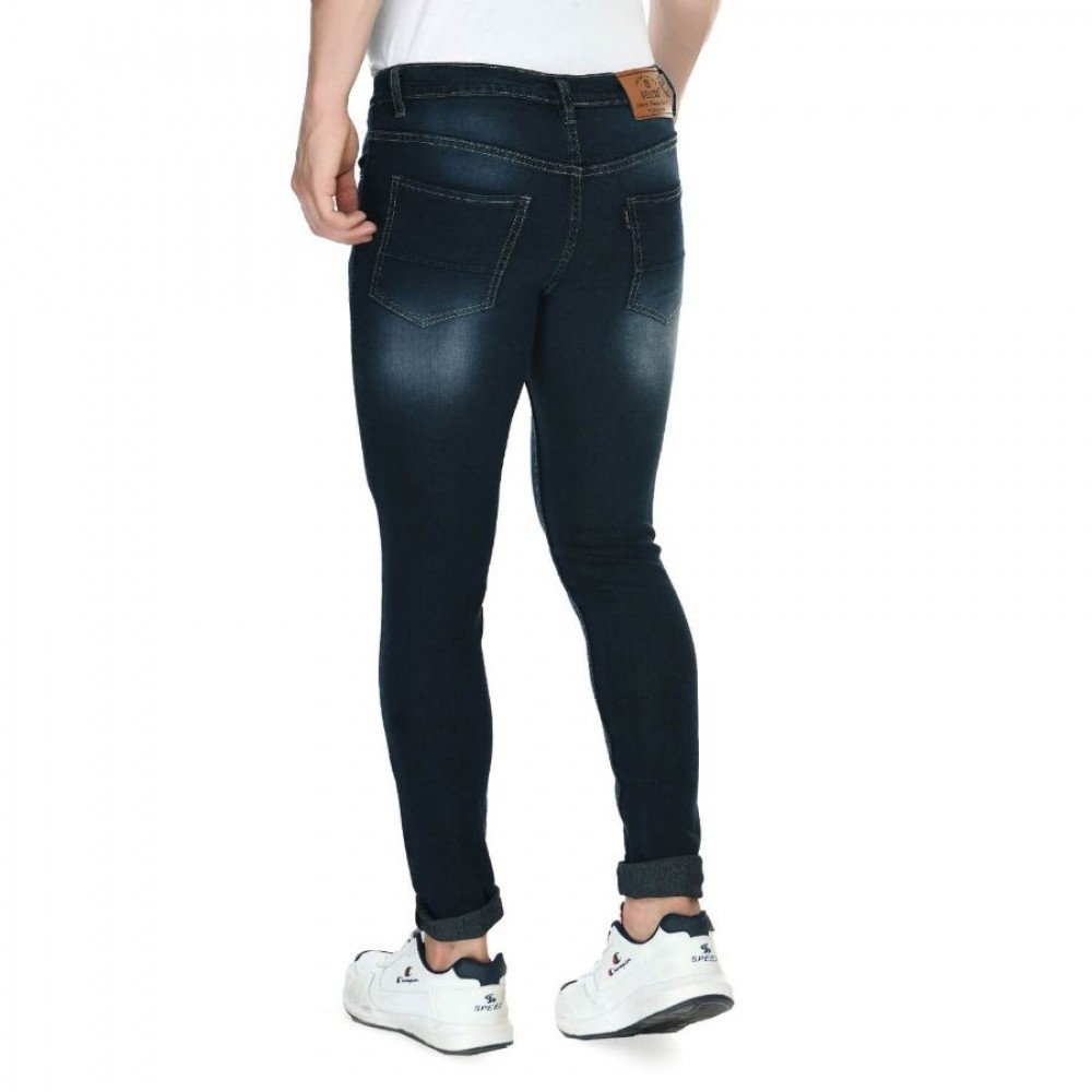 Men's Skinny Fit Denim Mid Rise Jeans