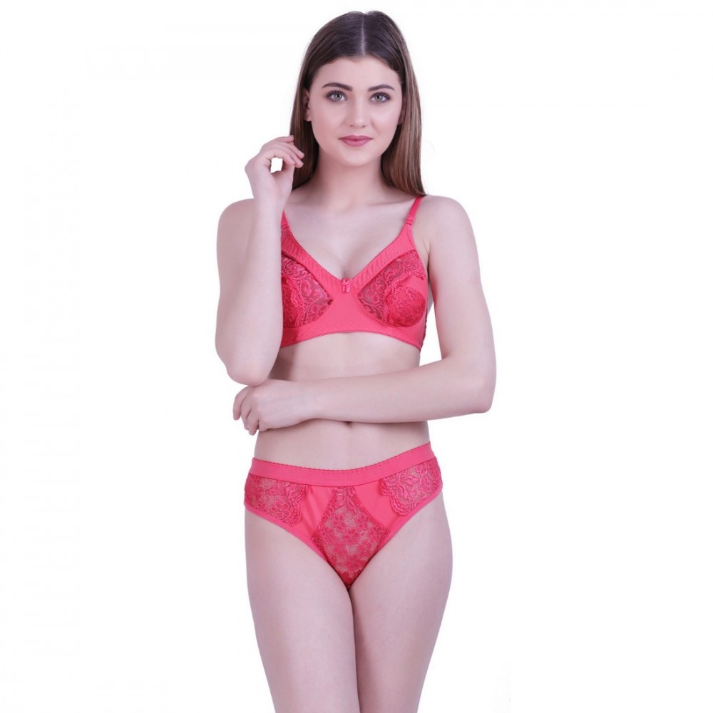 Women's Cotton Bra And Panty Set