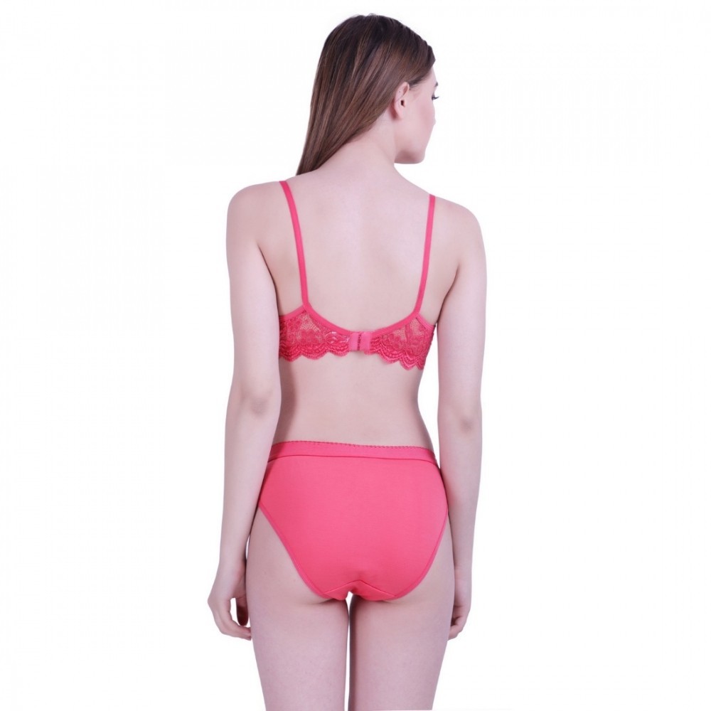 Women's Cotton Bra And Panty Set