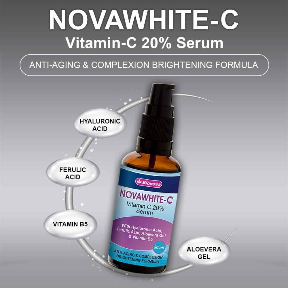 Vitamin C Serum For Face With Argireline Peptides Vitamin E 30ml