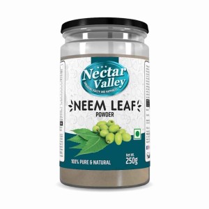 Nectar Valley Neem Powder Organically Processed Neem Leaves Powder 250g