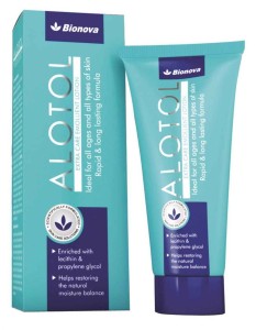 Bionova Alotol Lotion - Moisturizer For Dry Skin With Lecithin & Aloevera