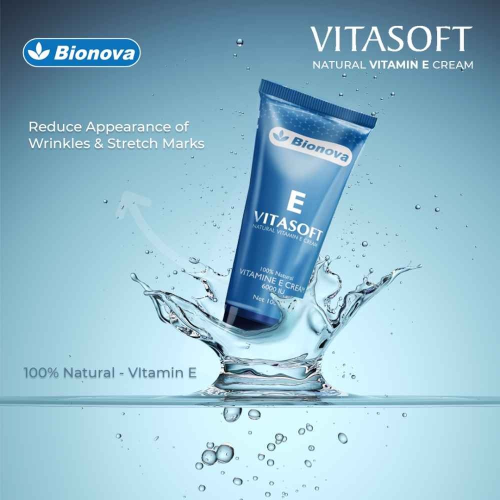 Bionova Natural Vitamin E Oil In Form Of Cream For